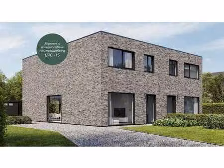 afgewerkte energiepositieve (epc -15) nieuwbouwwoning