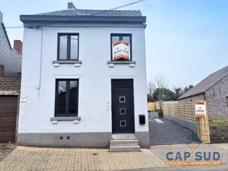 très belle maison 3 chambres  jardin  rénovée à ransart