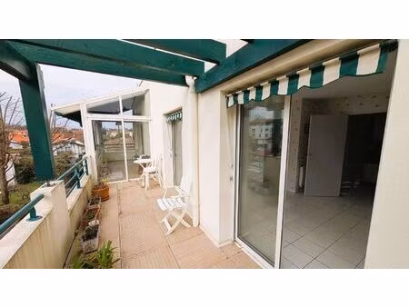 vente appartement 3 pièces 98 m² anglet (64600)