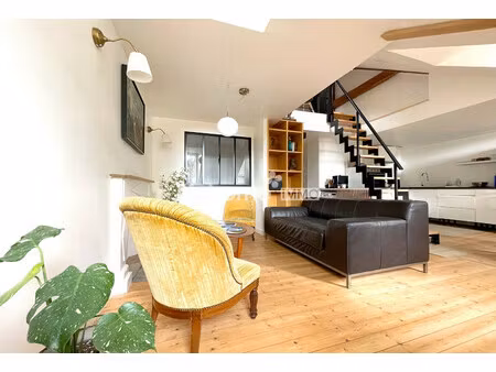 un duplex rénové en plein coeur du centre historique de dinan