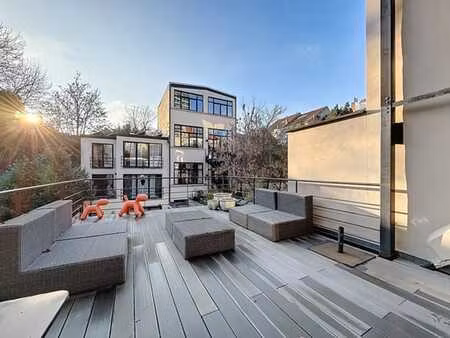 ixelles - chatelain : élégant appartement avec terrasse