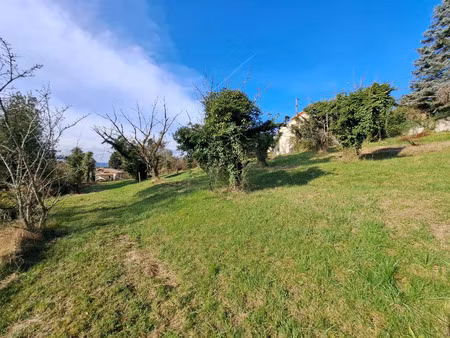 vente terrain 553 m² ponsas (26240)