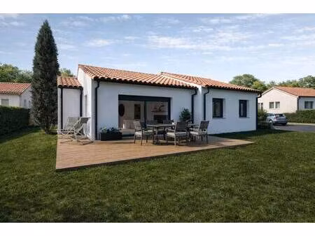 terrain avec maison neuve à vendre