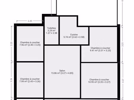 maison à rénover avec potentiel – parcelle de 260 m²