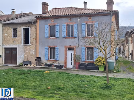maison de village rénovée 128 m2 + grange - jardin construct