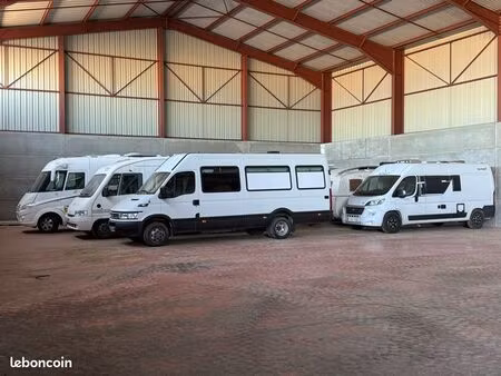 hivernage camping car caravane