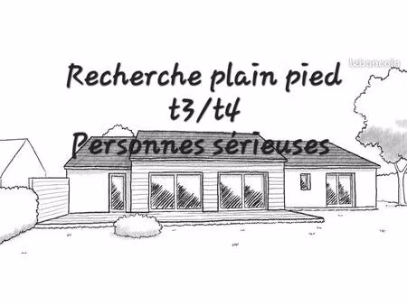 recherche plain pied