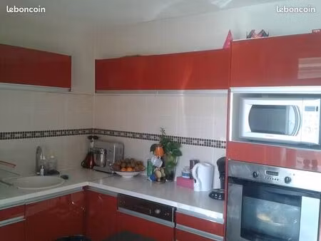 t3 68m² + balcon + loggia + cave