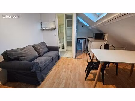 t1 séjour + chambre meublé