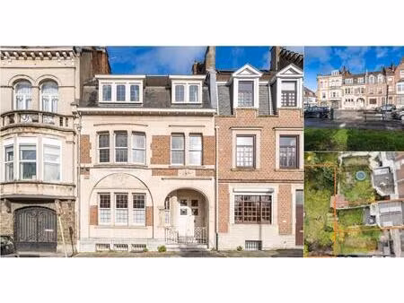 maison à vendre avec terrasse et jardin   schaerbeek (vbd93425)