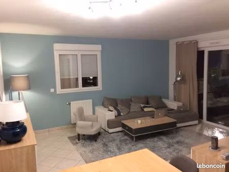 t3 meublé 70m2 résidence avec piscine