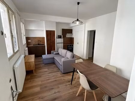 appartement t2 meublé avec cours extérieure 650