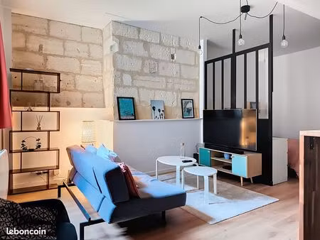 t1 bis meublé 37 m2