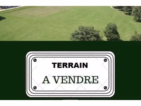 annonce terrain à vendre