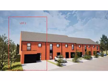 lot 1 - maison 3 façades + garage