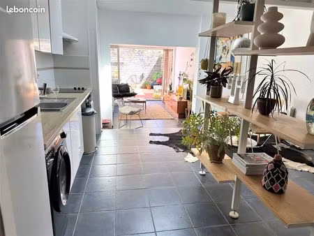 echoppe de 90m2 avec terrasse quartier la chêneraie