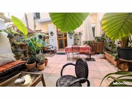 bien atypique t3 avec extérieur