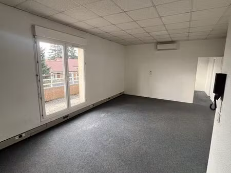 bureau 43 m² 2 pièces + balcon + parking – face mairie de craponne