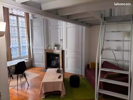 location studio meuble lyon 6