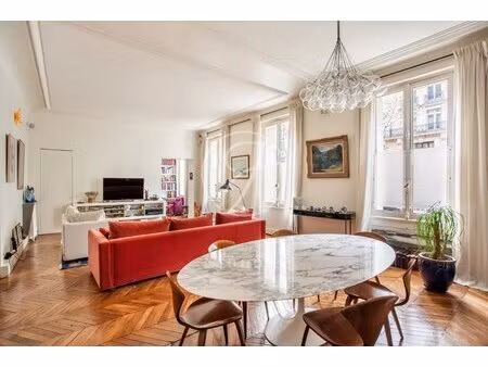 paris 17e - wagram / malesherbes - appartement à vendre - 6 pièces - 128 06m² carrez et 16