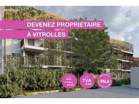 appartement - 3 pièces - ecole rousseau