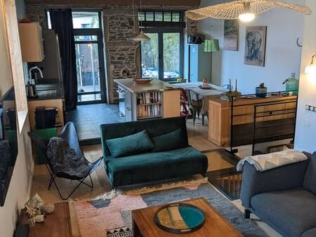 appartement -maison 130m2 + terrasse 25m2 (style canut)