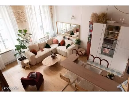 appartement 2 pièces 60 m²