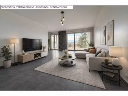 appartement 3 pièces - vue dégagée sur la plaine du forez