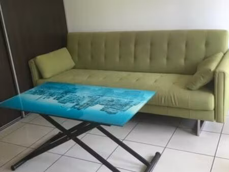 boucan canot t1bis meublé tout équipé à 2 mn à pieds de la plage et des commerces