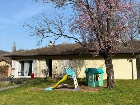 maison plain-pied 130 m² – 4 chambres – terrain 3000 m² – asprières