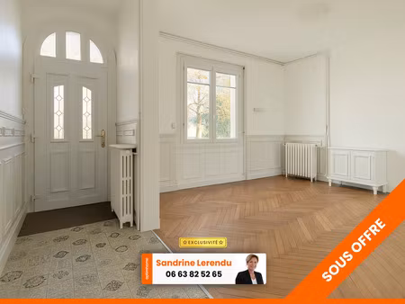 maison de ville – ancienne maison de maître en brique et silex – rouen 249 000 € – 107 m² 