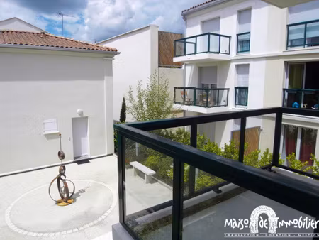 a louer à cognac - appartement en résidence - 3 pièces - 57m