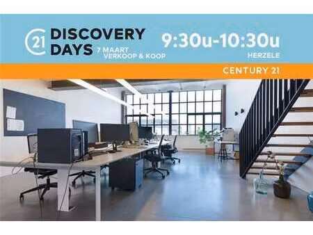 loft industriel dans une ancienne usine de coton - herzele