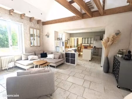 longère lumineuse 110 m² – jardin plein sud sans vis-à-vis – au calme