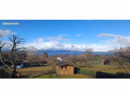 appartement rez de jardin vue lac