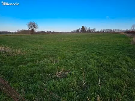 terrain 5500 m² st laurent en caux