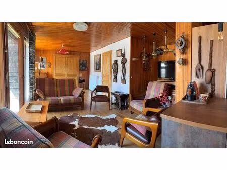 vend appartement t4 les gets centre + garage + 2 caves