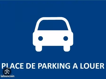 place de parking extérieur