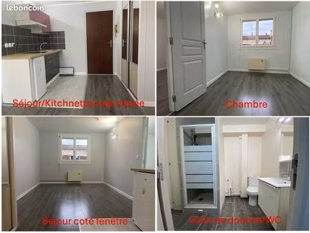 agréable 2 pièces limite sotteville-lès-rouen à 100m du bus f1