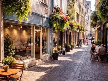 local commercial d'angle - rouen rue saint nicolas