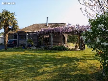 maison plain-pied structure bois