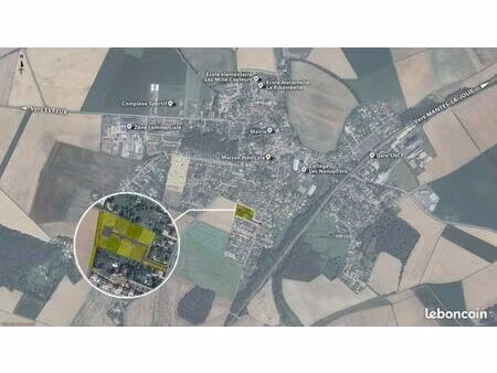 terrain 430 m² breval