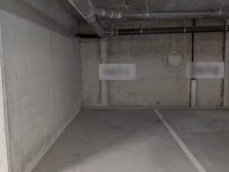 parking sous terrain
