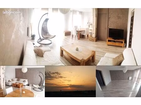 appartement 4 pièces – 83 m² – balcon 17 m – vue dégagée — mont‑gaillard (le havre)