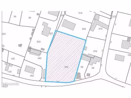 terrain 500 m² malaunay