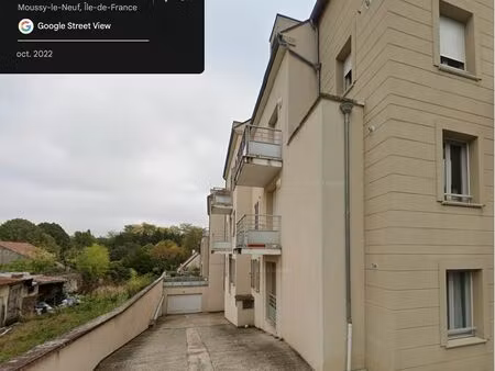 moussy le neuf / vend 2 pièces 47 m2 avec parking