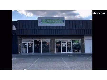 fond de commerce magasin article de pêche