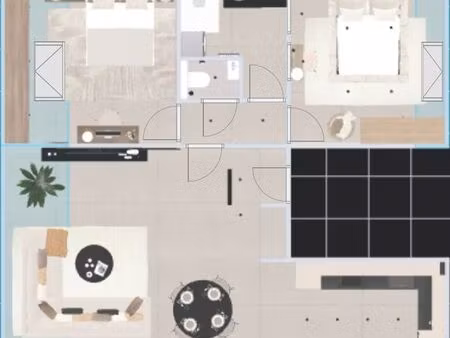 superbe t3 refait à neuf 70 m² – pompe à chaleur – économe – dpe a