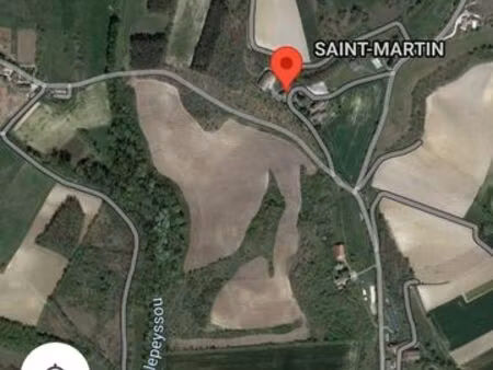 15 ha terrain loisir avec ruisseau à 1 heure de toulouse