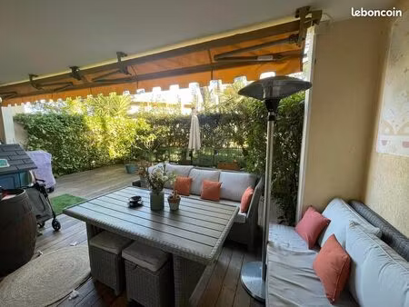 rare : bel appartement duplex 86m2 avec jardin et garage